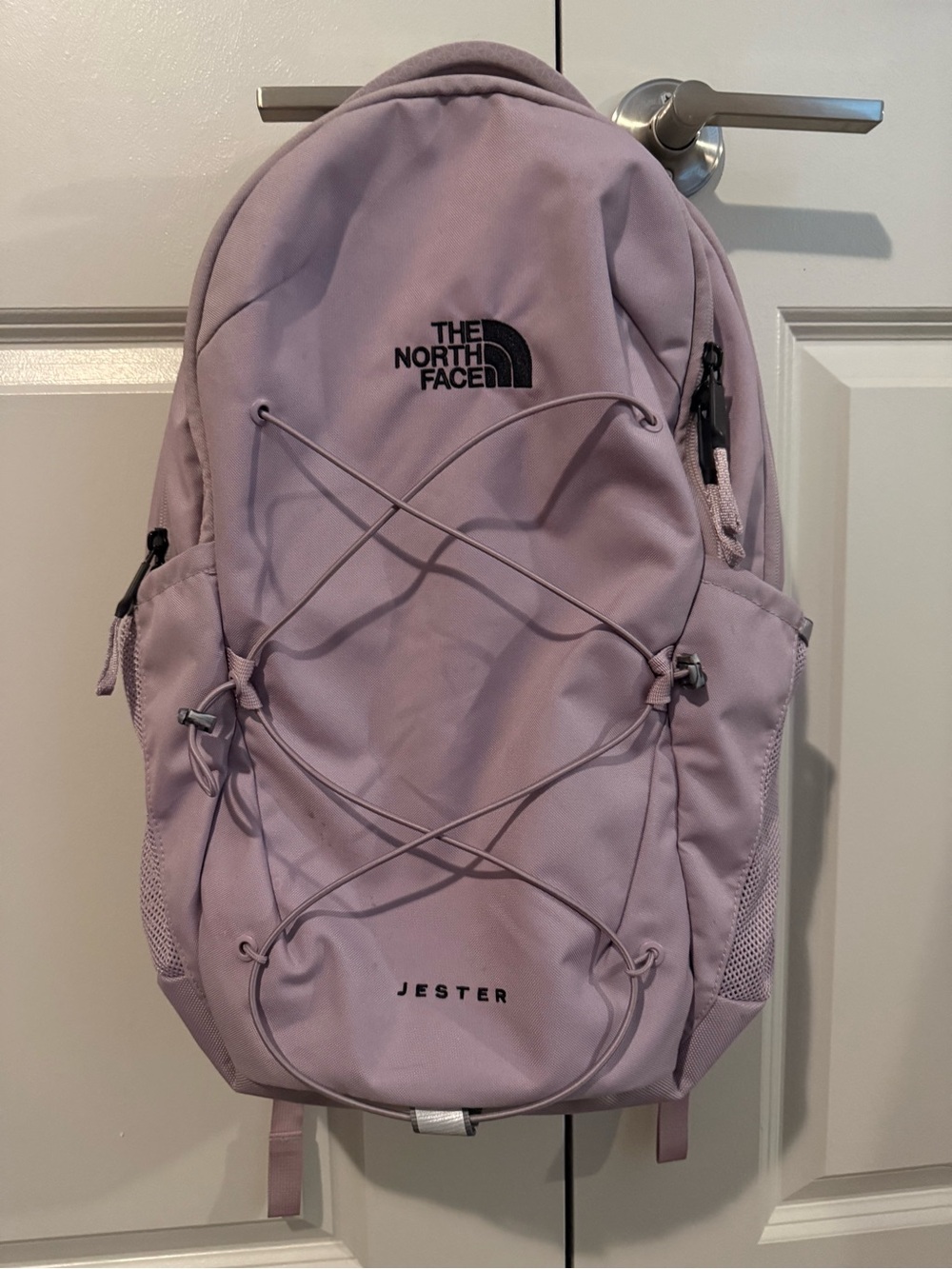 The North Face Jester Backpack in Lavender Pink